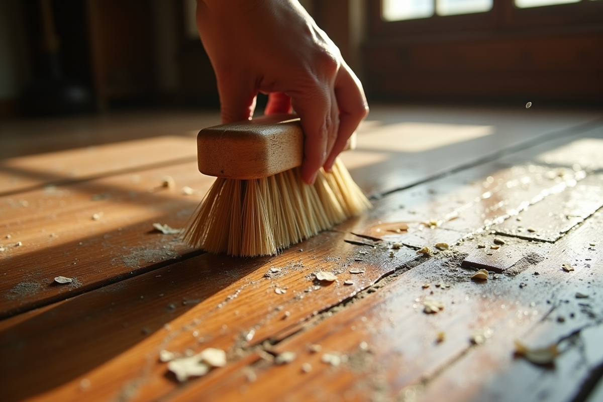 Nettoyage de parquet très abîmé : méthodes et astuces efficaces
