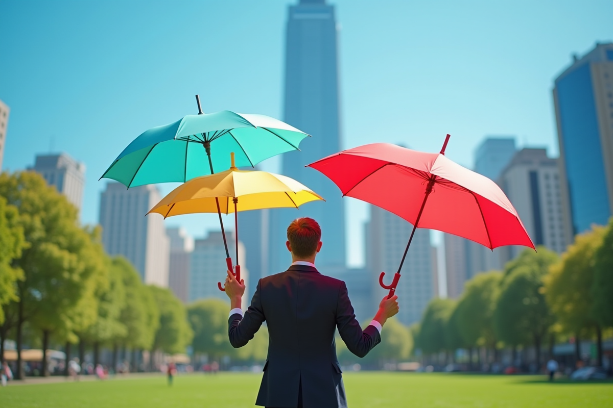 Choix du diamètre idéal pour un parapluie optimal