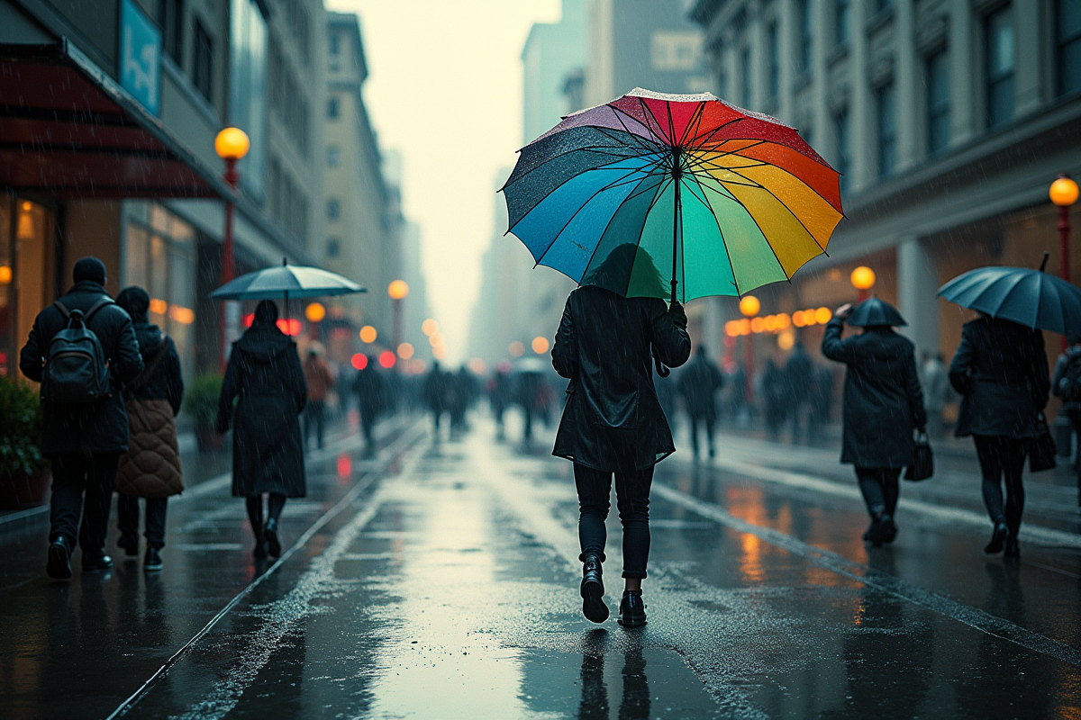 Les raisons pour lesquelles les parapluies se retournent lors de vents forts